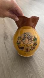 Vintage Kruik met Spaanse Tafereeltjes, Gebruikt, Overige kleuren, Aardewerk of Porselein, Ophalen of Verzenden