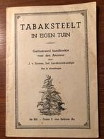 J. van Slooten (Harderwijk): Tabaksteelt in eigen tuin., Verzenden, Tweede Wereldoorlog, Zo goed als nieuw, Overige onderwerpen