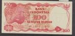 D093 Indonesië bankbiljet 100 Seratus Rupiah 1984, Verzenden, Zuidoost-Azië, Los biljet