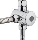 Omsteller chroom kleur Omstelkraan douche 1/2" 3 x 1/2″ - 3, Ophalen of Verzenden, Zo goed als nieuw, Kraan