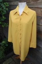 Tuniek oker Edgar Vos mt 36/38 Vintage Vaste prijs OPRUIMING, Kleding | Dames, Blouses en Tunieken, Geel, Zo goed als nieuw, Maat 36 (S)