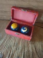 Vintage Chinese Baoding Ballen met Doos, Ophalen of Verzenden