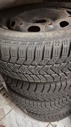 Winterbanden 165 70 14 met velg - 4 stuks volkswagen fox, Auto-onderdelen, Banden en Velgen, Ophalen, 14 inch, Gebruikt, Banden en Velgen