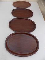 Teak Dienbladen Van Skandik Sweden Jaren 70 vintage retro  S, Ophalen of Verzenden, Gebruikt
