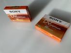 Sony mini dv tapes - 2 stuks, Mini dv, 20x of meer, Nieuw, Ophalen of Verzenden