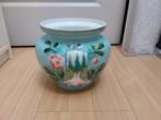 Oude bloempot, Gebruikt, Rond, Ophalen of Verzenden, Minder dan 25 cm