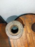 2 leuke kleine houten Nepalese vaasjes, Overige materialen, Overige kleuren, ., Ophalen of Verzenden