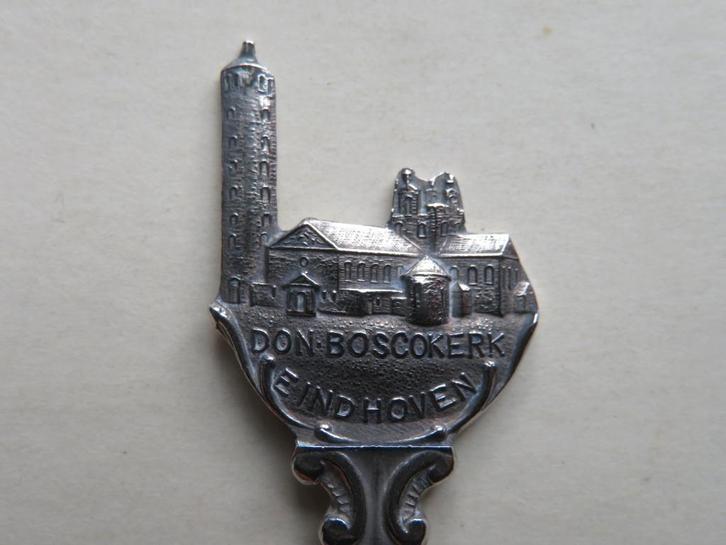 Lepeltje Don-Boscokerk Eindhoven, Antiek en Kunst, Antiek | Bestek, Verzenden