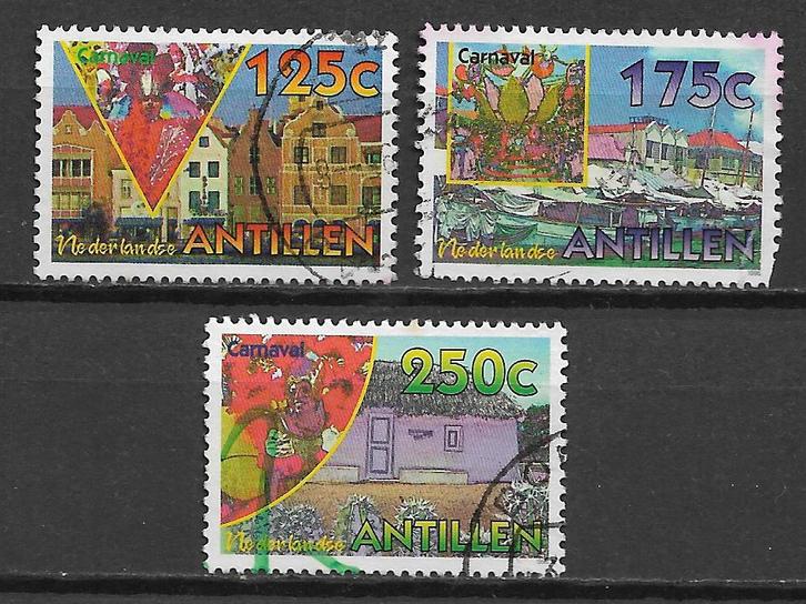 Nederlandse Antillen 1995 Carnaval, Postzegels en Munten, Postzegels | Nederlandse Antillen en Aruba, Gestempeld, Verzenden