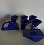 Vintage Espresso Kopjes Set, Huis en Inrichting, Keuken | Servies, Gebruikt, Keramiek, Ophalen of Verzenden, Overige stijlen