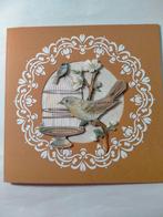 Dotkaart vogel met vogelkooi, Ophalen of Verzenden, Nieuw, Overige thema's