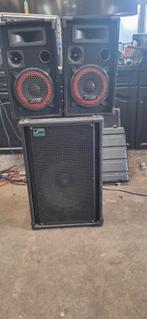 Compacte Speakerset solton Subwoofer Kleine Top speakers, Gebruikt, Complete surroundset, 120 watt of meer, Ophalen