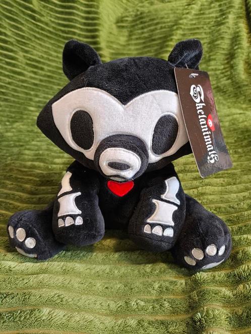 Hot Topic Skelanimals Jae wolf knuffel, Kinderen en Baby's, Speelgoed | Knuffels en Pluche, Nieuw, Overige typen, Ophalen of Verzenden