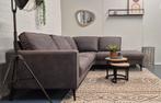 10% KORTING t/m 14-12 Hoekbank grijs microvezel 270x210, Huis en Inrichting, Banken | Bankstellen, Ophalen, 250 tot 300 cm, Gebruikt