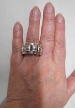 Zilveren Zware Buddha To Buddha ring maat 22 nr.959