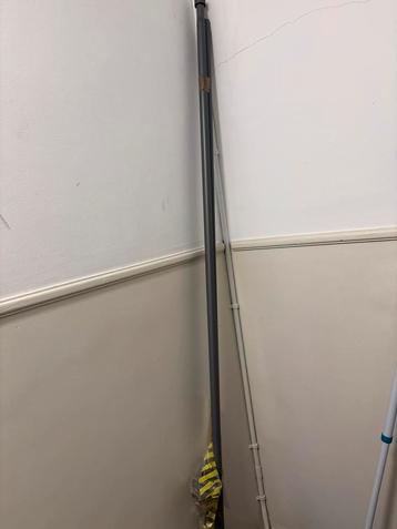 IKEA Gordijnsysteem + 4 Witte Gordijnen (3m) beschikbaar voor biedingen