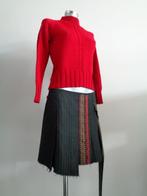 AP by Bruphils rok, wol menging maat 40 Nieuw, Kleding | Dames, Maat 38/40 (M), Verzenden, Nieuw, Grijs