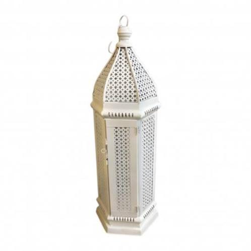 Lantern iron, Huis en Inrichting, Woonaccessoires | Kandelaars en Kaarsen, Nieuw, Kandelaar, 75 cm of meer, Overige materialen