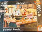 Schmidt Secret Puzzle - Katten in de Keuken1000 stukjes, Ophalen, 500 t/m 1500 stukjes, Nieuw, Legpuzzel