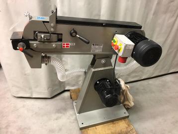 Grimas Bandslijpmachine 75x2000 met afzuiging beschikbaar voor biedingen
