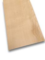 Esdoorn fineer | 143x16 cm, Minder dan 25 mm, Verzenden, Nieuw, Plank
