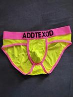 Heren onderbroek slip fluorescerend geel/ roze L gay, Kleding | Heren, Ondergoed, Ophalen of Verzenden, Roze, Slip