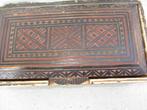 Antiek houten sierraden-kist TORAJA SULAWESI INDONESIA, Antiek en Kunst, Kunst | Niet-Westerse kunst, Ophalen of Verzenden