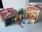 My little pony show stable en nursery pretty parlor pony’s, Verzenden, Gebruikt