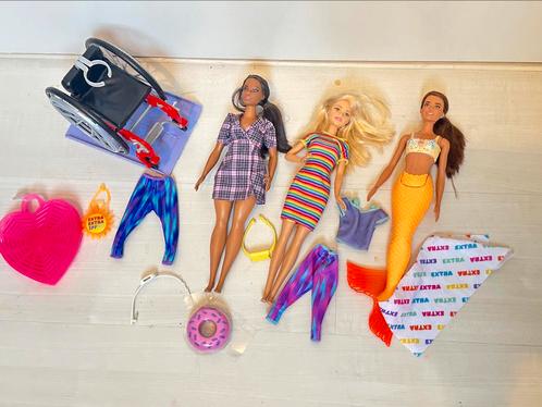 Barbie fashionista fashionistas zeemeermin gratis rolstoel, Kinderen en Baby's, Speelgoed | Poppen, Barbie, Ophalen of Verzenden