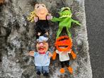 Muppets handpoppen set van 4 stuks, Kinderen en Baby's, Speelgoed | Knuffels en Pluche, Ophalen of Verzenden, Kikker