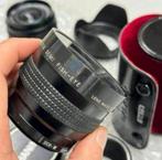 Hanimex mc f=28 52 7051686 + aico wider fisheye ser-vii 52mm, Ophalen of Verzenden, H, H, H