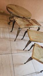 Complete set 3x tafel marmer... uniek.., Overige materialen, Zo goed als nieuw, 75 cm of meer, 60 cm of meer