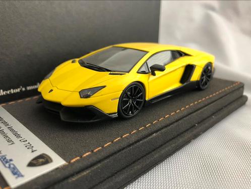 Lamborghini Aventador LP720-4 50 Anniversary Looksmart 1:43, Hobby en Vrije tijd, Modelauto's | 1:43, Zo goed als nieuw, Auto