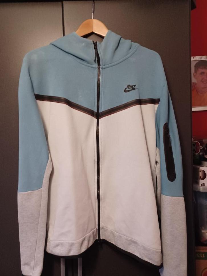 Nike Tech vest, Kleding | Heren, Truien en Vesten, Gedragen, Maat 56/58 (XL), Blauw, Ophalen of Verzenden