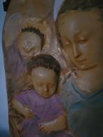 Grote betonnen wand decoratie Maria met engelen, Antiek en Kunst, Ophalen