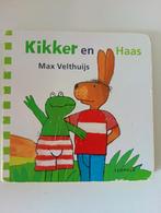 Kikker en Haas kartonboekje Max Velthuis Leopold 2017, Boeken, Gelezen, Ophalen of Verzenden, 2 tot 3 jaar, Max Velthuis