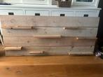 Steigerhouten wandbord, Huis en Inrichting, Woonaccessoires | Kisten, 125 cm of meer, Ophalen of Verzenden, Zo goed als nieuw