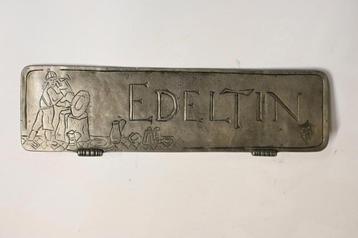 tinnen edeltin etalage display stand  beschikbaar voor biedingen