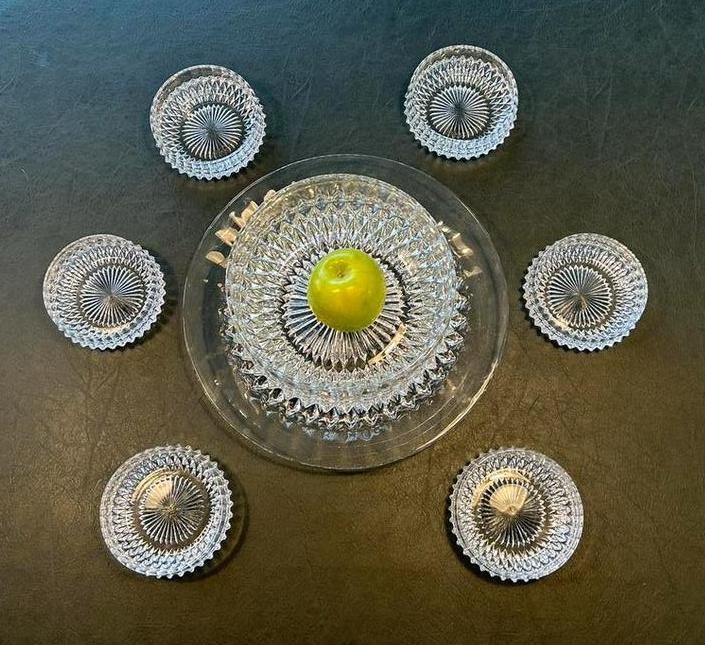 Compôte schalen., Huis en Inrichting, Keuken | Servies, Zo goed als nieuw, Glas of Glazen, Overige stijlen, Glas, Ophalen