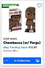 Chewbacca met Porgs Funko floaked, Ophalen of Verzenden
