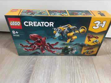 Lego Creator 3in1 31130 Verzonken schat missie NIEUW