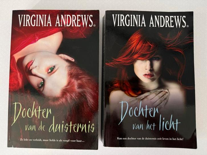 Virginia Andrews - Dochter van Duisternis & Licht (HC), Boeken, Romans, Zo goed als nieuw, Nederland, Ophalen of Verzenden