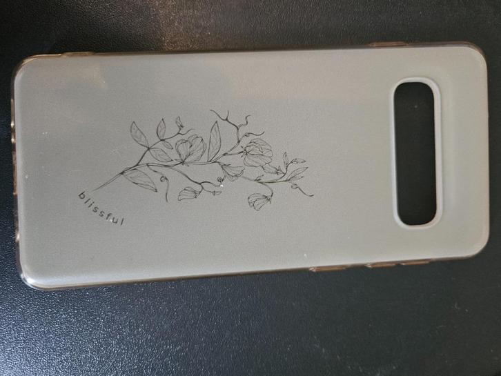 Telefoonhoesje Samsung s10, Telecommunicatie, Mobiele telefoons | Hoesjes en Frontjes | Samsung, Zo goed als nieuw, Hoesje of Tasje