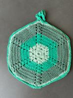 Nieuwe groene 6-hoekige pannenlappen, maat 24x24 cm, Huis en Inrichting, Keuken | Textiel, Verzenden, Nieuw, Groen, Overige typen