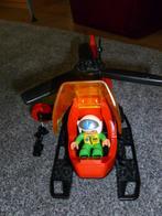 Duplo Brandweer helikopter met piloot, Duplo, Ophalen of Verzenden, Zo goed als nieuw