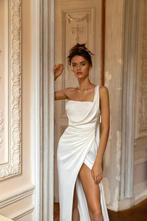 Bruidsjurk - Designer: Mona Concept - Model: Gigi, Ophalen of Verzenden, Zo goed als nieuw, Wit, Trouwjurk