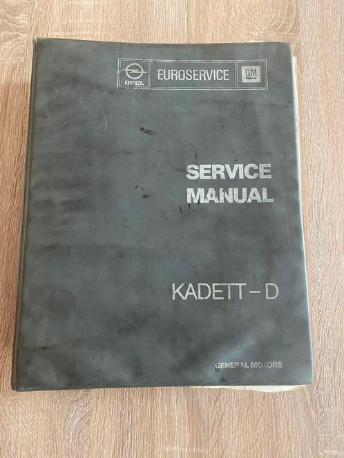 Kadett D Werkplaats map service manual, Boeken, Techniek, Gelezen, Ophalen of Verzenden