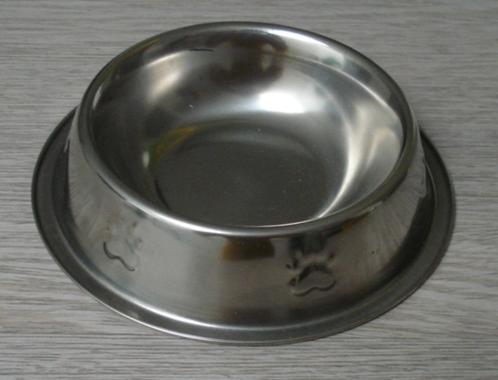 Nieuwe metalen voerbak of waterbak voor kleine hond of kat, Dieren en Toebehoren, Overige Dieren-accessoires, Nieuw, Ophalen of Verzenden