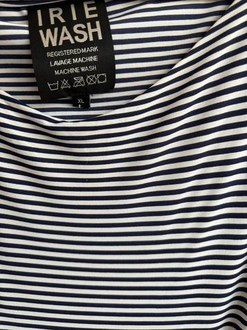 Irié Wash by Pauw top met boothals marine/wit mt XL beschikbaar voor biedingen