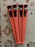 4x Tiptoe Tafelpoten 50cm - Flamingo, Tafelpoot, Minder dan 50 cm, 50 tot 100 cm, Vierkant